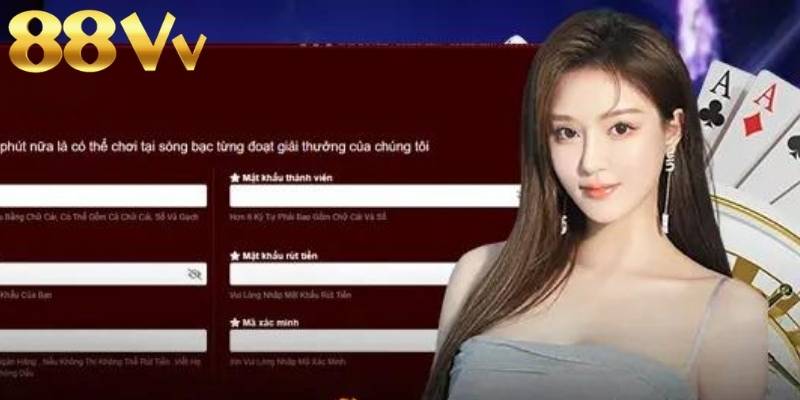 Với 3 thao tác đơn giản người chơi đã có ngay một tài khoản cược