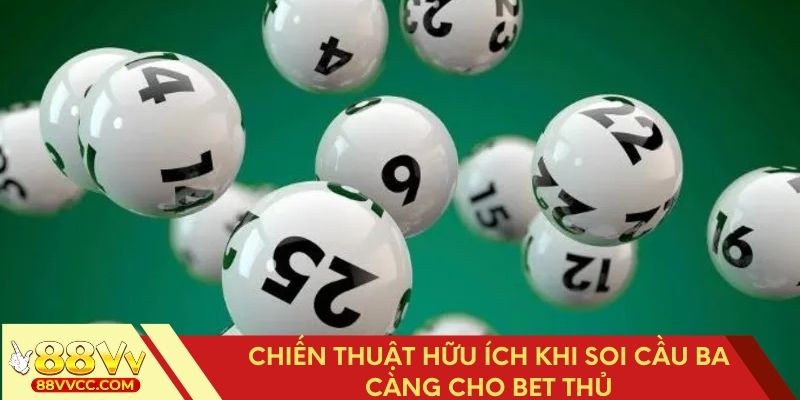 Mẹo quan trọng khi chơi soi cầu ba càng